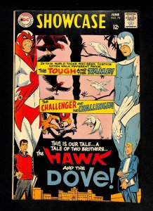 Showcase #75 1st  App Hawk & Dove! Steve Ditko Cover Art!