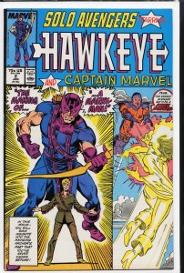 Solo Avengers #2 (1988) Captain Marvel