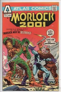 MORLOCK 2001 #2 VF/NM, Milgrom, 1975 Atlas more indies in store