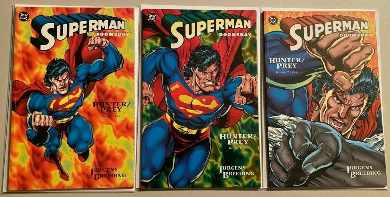 Superman set:#1-3 8.0 VF (1994)