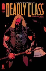 DEADLY CLASS #40 COVER A CRAIG - IMAGE COMICS - SEPTEMBER 2019