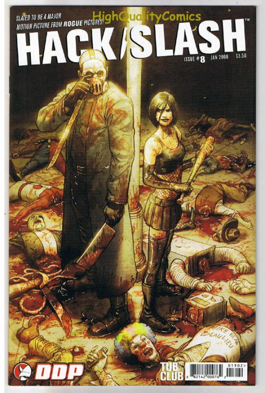 HACK SLASH #8, NM, Series, Tim Seeley, Serial Killer, 2007, more HS in store