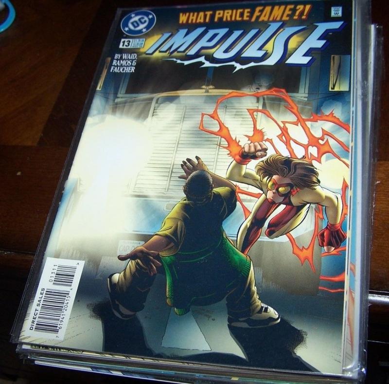 Impulse #13 (May 1996, DC) KID FLASH II AKA BART ALLEN +MAX MURCURY 