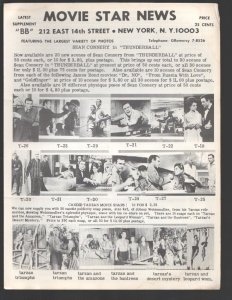 Movie Star News Mail Order Sales Catalog Supplement #BB 1960's-Irving Klaw-8 ...
