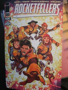 Peter Tomasi Francis Manapul Image Comics The Rocketfellers 1 New