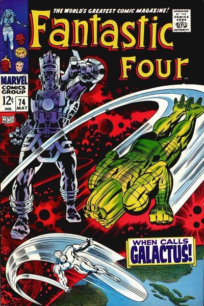 Fantastic Four #74 (ungraded) stock photo / SCM