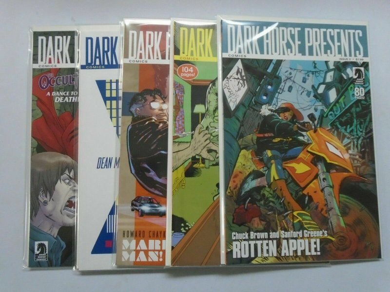 Dark Horse Presents (2nd Series) Set of 5 B Issues, 8.0/VF (2011)