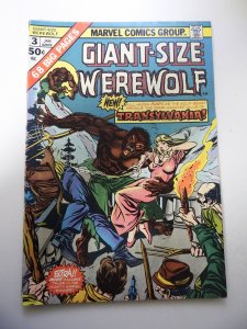 Giant-Size Werewolf #3 (1975) FN Condition 1/4 Spine Split