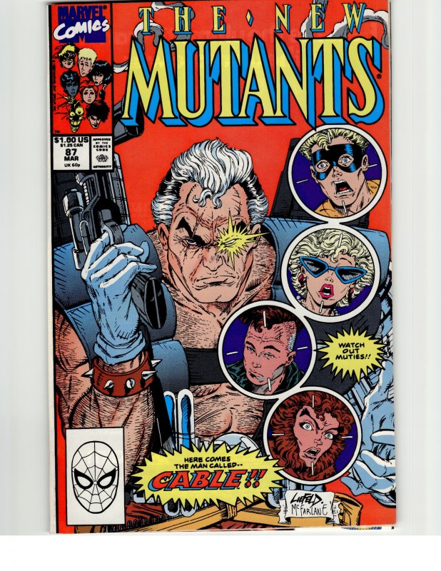 The New Mutants #87 (1990) New Mutants [Key Issue]