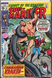 Sub-Mariner #27 (1970) Namor the Sub-Mariner
