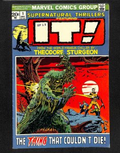 Supernatural Thrillers #1 (1972)