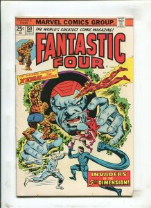 Fantastic Four #158 - Invaders of the 5th Dimension! (7.5/8.0) 1975