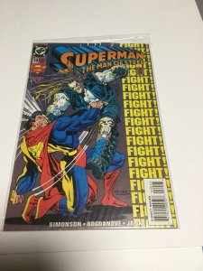 Superman The Man Of Steel No.30 Dc Fn Fine 6.0 