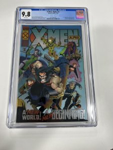 X-MEN ALPHA 1 CGC 9.8 WHITE PAGES MARVEL 1995