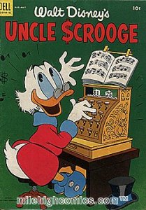 UNCLE SCROOGE (1952 Series) (DELL)  #5 Fine Comics Book