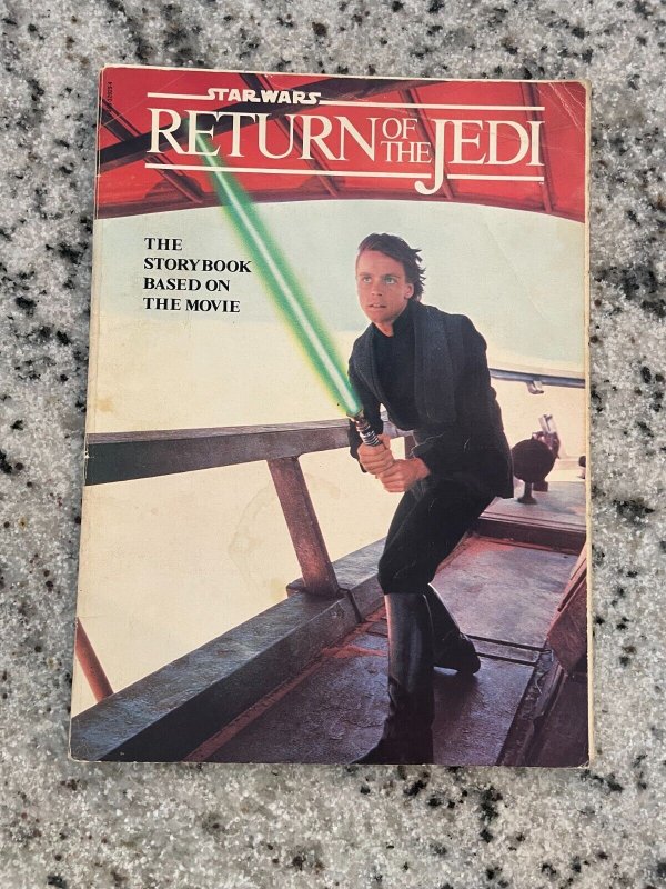 Star Wars Return Of The Jedi Storybook Based On Movie Scholastic 1983 5 J869