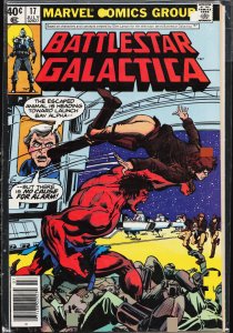 Battlestar Galactica #17 Newsstand Edition (1980) Battlestar Galactica