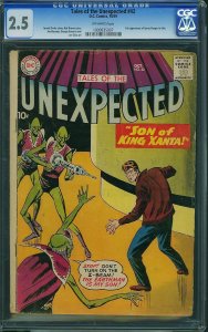 Tales of the Unexpected #42 (1959) CGC 2.5 GD+