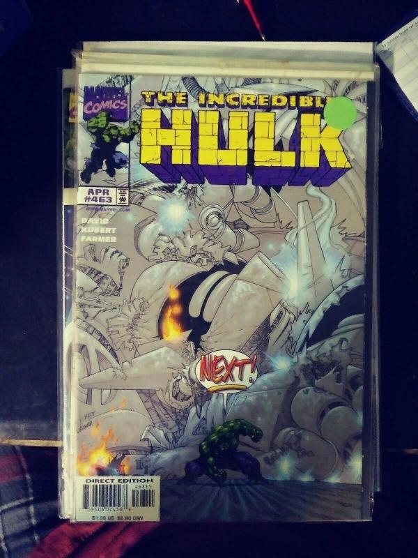 Incredible Hulk  # 463  APR 1998, Marve TROYGENS ARMAGEDDON SILVER SURFER