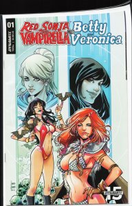 Red Sonja and Vampirella Meet Betty and Veronica #1 Cover E (2019) Vampirella