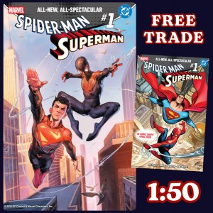 MARVEL/DC: SPIDER-MAN/SUPERMAN #1 ? 1:50 JEROME OPENA VARIANT