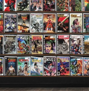 Huge Lot 150+ Comics with Old Man Logan, Justice League, Weirdworld & More!