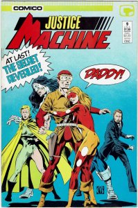 Justice Machine #9 Comico VF+