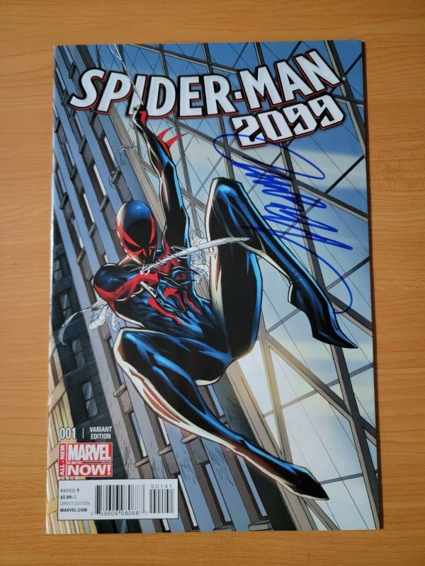 Spider-Man 2099 #1 J Scott Campbell Variant Signed ~ NEAR MINT NM ~ 2014 Marvel