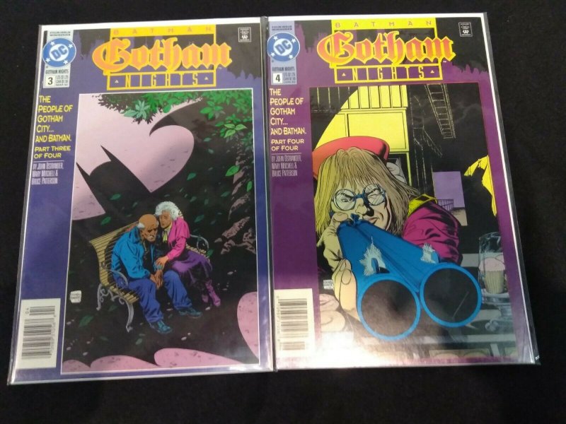 Batman: Gotham Nights #1, 2, 3, 4 FULL SET 1992 NM-