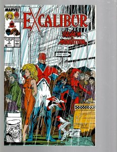 13 Marvel Comics Excalibur #1 2 5 8 9 10 11 12 21 27 29 42 44 J446