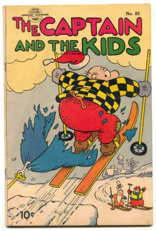 Captain and the Kids #25 1952- Golden Age comic FN-