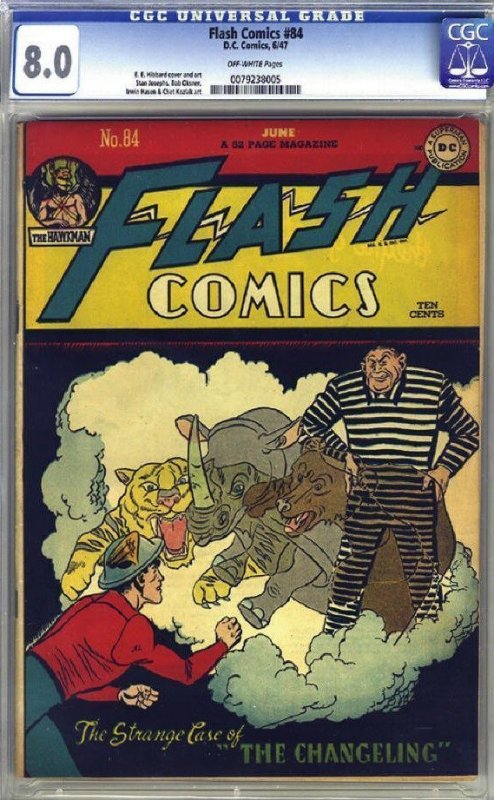 Flash Comics #84 (1947) CGC 8.0 VF