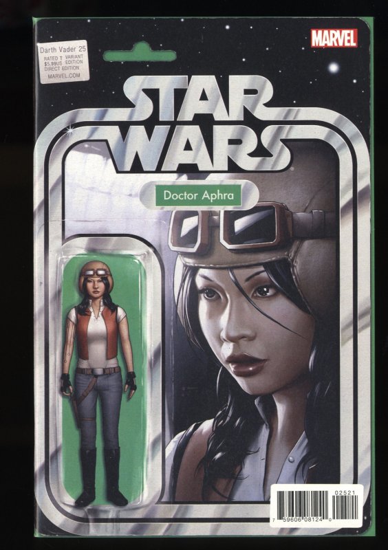 Star Wars (2015) #25 NM+ 9.6 Doctor Aphra Action Figure Variant