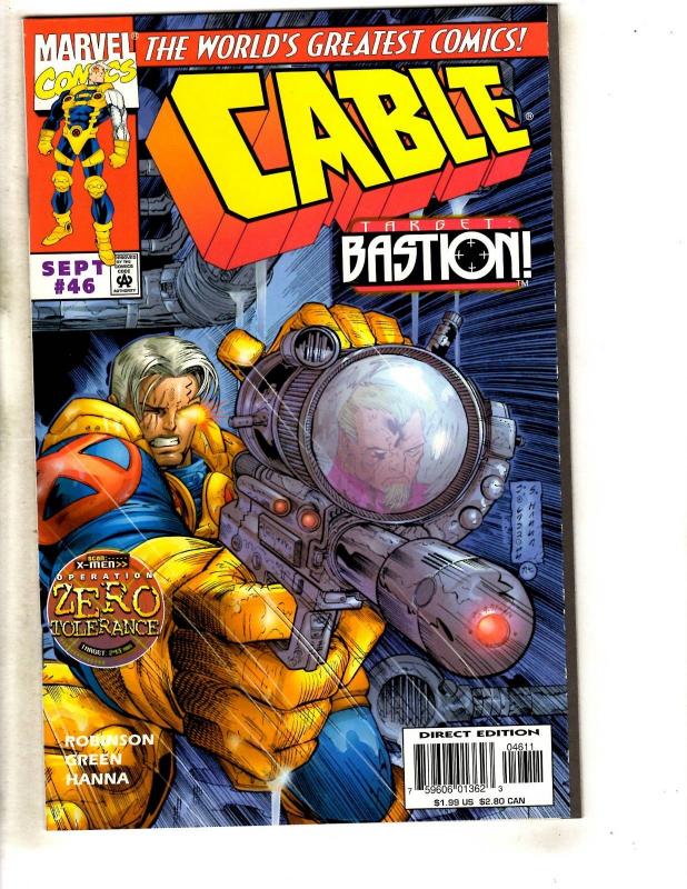 Lot Of 12 Cable Marvel Comic Books  42 43 44 45 46 47 48 49 50 1 2 -1 X-Men DB9