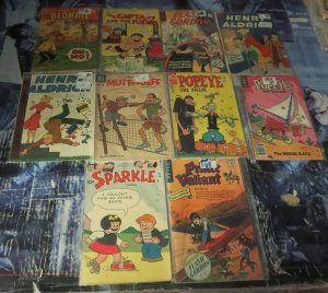 Comic Strip Comic Books Collection #2! 10 Books! Higher Grade (VG or Better)