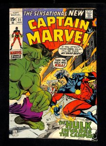 Captain Marvel (1968) #21