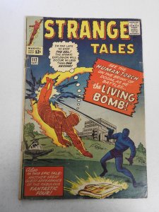 Strange Tales #112 (1963) VG- Condition moisture stain