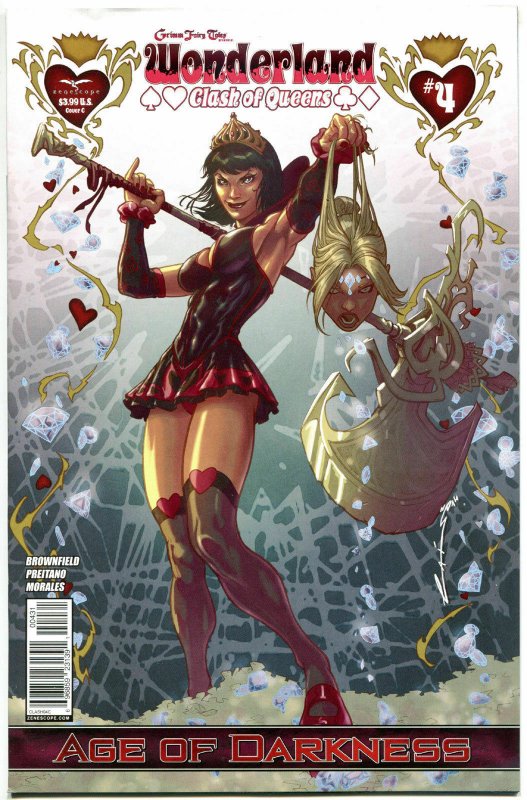 GRIMM FAIRY TALES, WONDERLAND Clash of QUEENS #4, NM, 2014,more GFT in our store