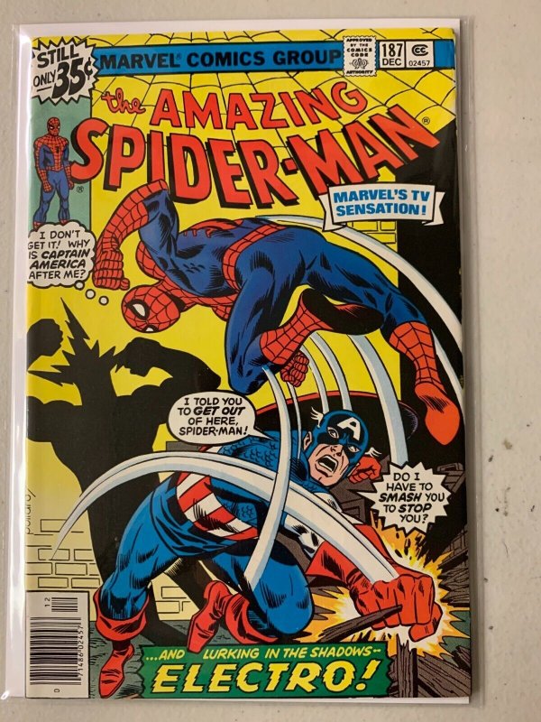 Amazing Spider-Man #187 newsstand 7.0 (1978)