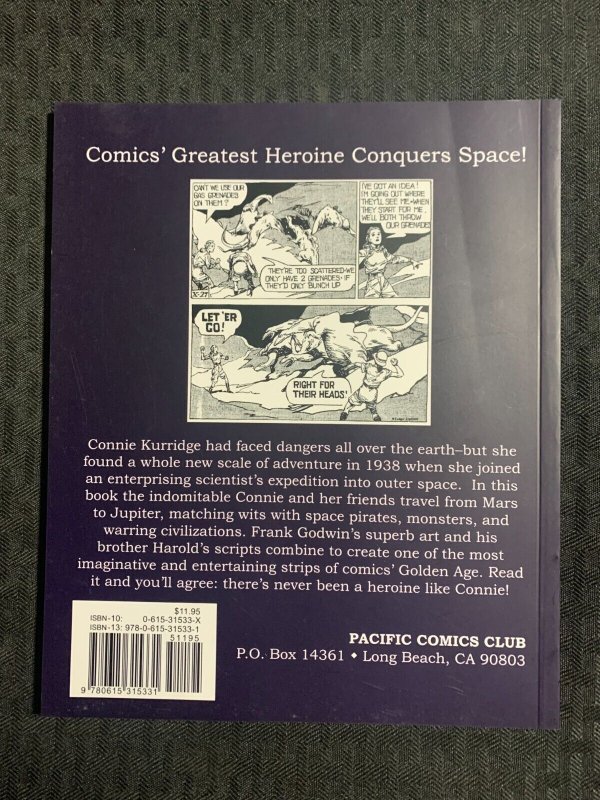 2009 CONNIE JOVIAN MOONS by Frank Godwin SC VF- 7.5 Pacific Comics Club