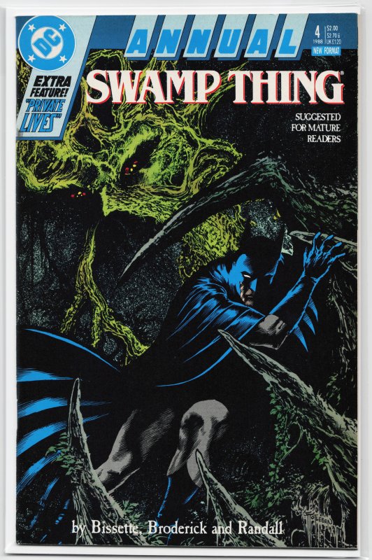 Swamp Thing Annual #4 (1988) Swamp Thing