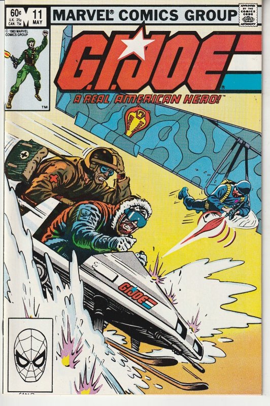 G.I. Joe A Real American Hero(Marvel) # 5, 11,12,13,18,19