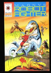 Magnus Robot Fighter (1991) #12 VF/NM 9.0 1st Turok!