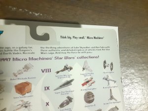 Star Wars Galoob Micro Machines Collection 1X 65860 1995