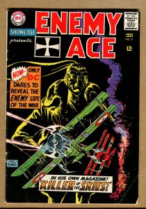 Showcase #57 - Enemy Ace - Kubert CVR! - 1965 (Grade 4.0) WH