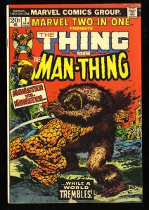 Marvel Two-In-One #1 Thing Vs. Man-Thing!