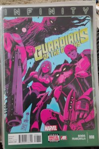 guardians of the galaxy #  8   2013  Marvel DISNEY  bendis  infinity thanos