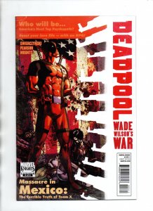 Deadpool Wade Wilson's War #1 2 3 & 4 - 2010 - NM