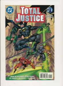 TOTAL JUSTICE #1,2,3 Mini Run, Batman Flash Etc ~ VF/NM (PF613) DC Comics