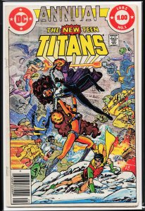 The New Teen Titans Annual #1 (1982) Teen Titans